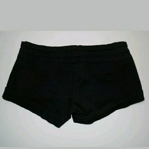 Charlotte Russe Size 1 black zipper fly shorts